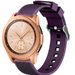 Curea ceas Smartwatch Samsung Galaxy Watch 4, Watch 4 Classic, Gear S2, iUni 20 mm Silicon Sport Pur